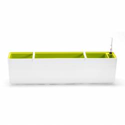 Maceta Auto Riego 80 cm Barberis Color Blanco/Verde