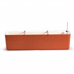 Maceta Auto Riego 80 cm Barberis Color Terracota/Marfil