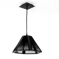 Lámpara Ipomea Artelum 3 Luces Negra
