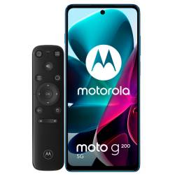 Celular Motorola G200 con Control 5G 128GB Celeste