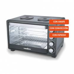 Horno Eléctrico Warptech 55 Lts WT55HE