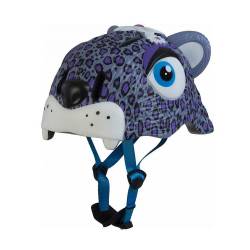 Casco Infantil Leopardo 3D Purpura
