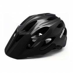 Casco con Visera y Luz Negro