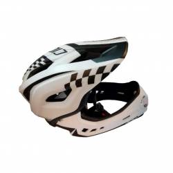Casco Infantil Full Face Blanco