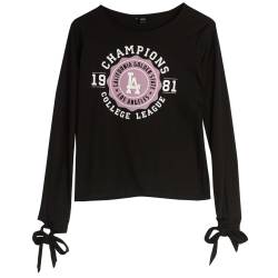 Remera Mujer con Detalle en Puos T42-48