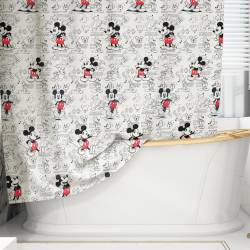 Cortina de Baño Mickey Mouse 180x180 