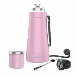 Termo Eléctrico Peabody 1 Litro Rosa