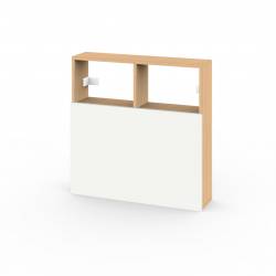 Escritorio Dielfe de Colgar Roble Natural con Blanco