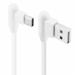 Cable Tipo C 90° Blanco