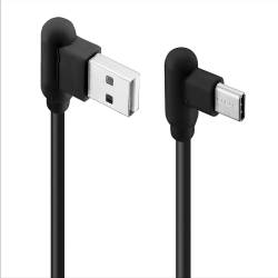 Cable Tipo C 90° Negro
