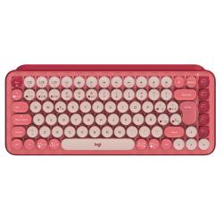 Teclado Pop Logitech Bluetooth Rosa