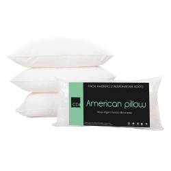 Set x2 Almohadas American Pillow Microfibra 40x70