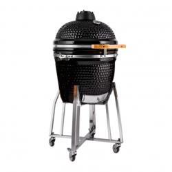 Parrilla a Carbn Kamado 15 Aluminio Negro