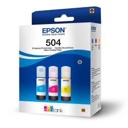 Botellas de Tinta Epson Color x3 Unidades T504520-3P