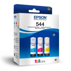 Botellas de Tinta Epson Color x3 Unidades T544520-3P