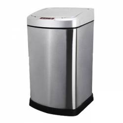 Cesto de Residuos Cuadrado con Sensor Acero Inoxidable 9 Lts