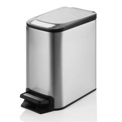 Cesto de Residuos Rectangular Acero Inoxidable 6 Lts