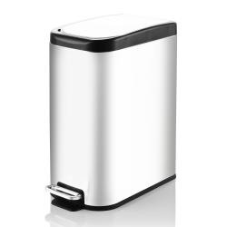 Cesto de Residuos Rectangular Blanco 15 Lts