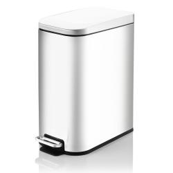 Cesto de Residuos Rectangular Blanco 10 Lts