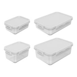 Set Organizadores OU Blanco x4 Unid.