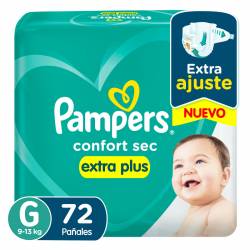 Paales Pampers G Confortsec Grande  