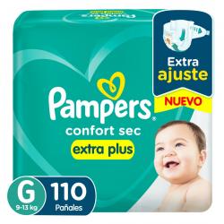Pañales Pampers G Confortsec Extra Plus