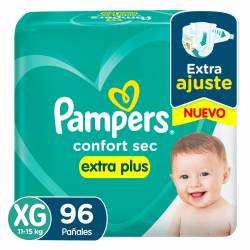 Paales Pampers XGD Confortsec Extra Plus