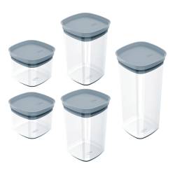 Set x3 Organizadores Hérmeticos OU Azul 