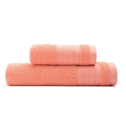 Juego de Toalla y Toallón Palette Naranja 