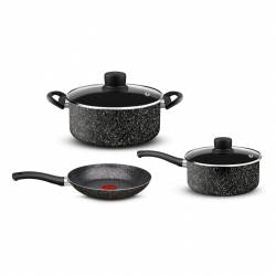 Set de Coccin 5 Piezas Stone Effect Aluminio Tefal