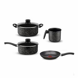 Set de Coccin 6 Piezas Stone Effect Aluminio Tefal