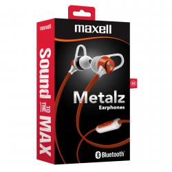 Auriculares Maxell BT Metalz One Sie Naranja