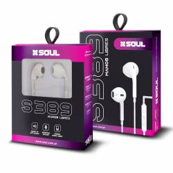 Auriculares Soul S389 Blanco