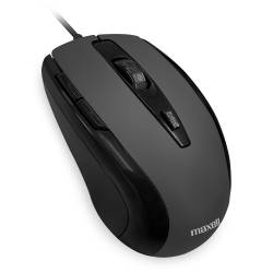 Mouse ptico Maxell 5 Botones Negro