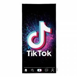 Toalln Infantil 60x120 Tik Tok