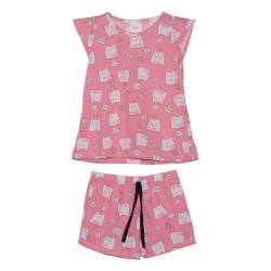 Pijama de Nena Estampado T4-14