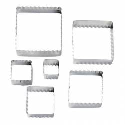Set X 6 Cortantes Cuadrados Wilton