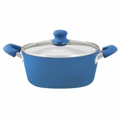 Cacerola Hudson de Aluminio 28 cm Azul