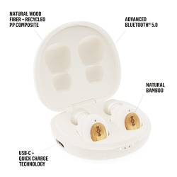 Auriculares House Of Marley BT Earbuds Silver