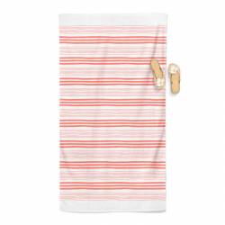 Toalln Playero Microfibra 130x70 Arcilla