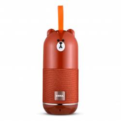 Parlante Portátil Bluetooth Soul Zoo Bear 5W Rojo