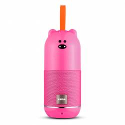 Parlante Portátil Bluetooth Soul Zoo Pig 5W Rosa