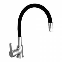Grifera Cocina Piazza Monocomando Negra Emblem