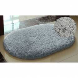 Alfombra de Bao de Polister 40x60 cm Celeste