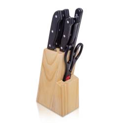 Set de Cuchillos Cocina & Bazar con Taco 8 Piezas