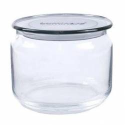 Frasco Plano con Tapa Luminarc Gris 0,5 Lts