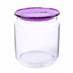 Frasco Plano con Tapa Luminarc Violeta 1 L