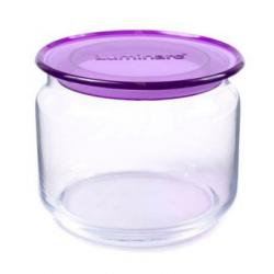 Frasco Plano con Tapa Luminarc Violeta 0,5 Lts