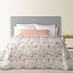 Acolchado Mantra Microfibra 160x240 Flor