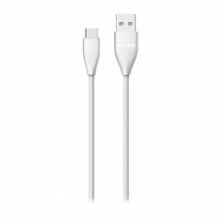 Cable USB Tipo C Blanco 1 Metro